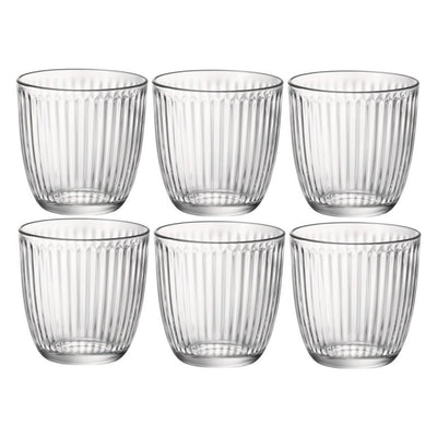 Overige merken bormioli rocco waterglazen 290 ml 6 stuks transparant glas