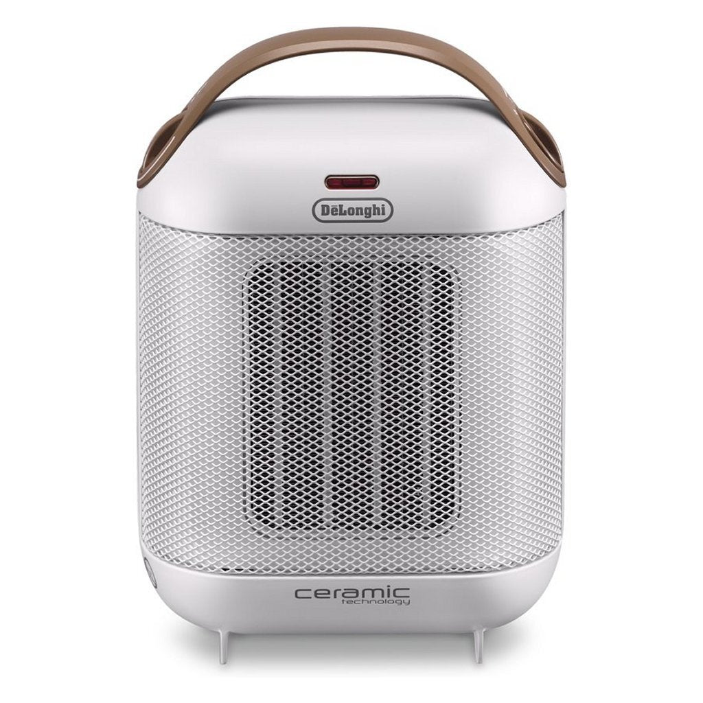 Delonghi hfx30c18.iw keramische kachel wit bruin