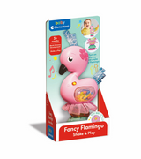 Clementoni baby schud en speel flamingo met geluid en zuignap - afbeelding 1