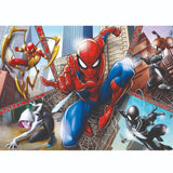 Clementoni supercolor puzzel spiderman 2x60 stukjes - afbeelding 2