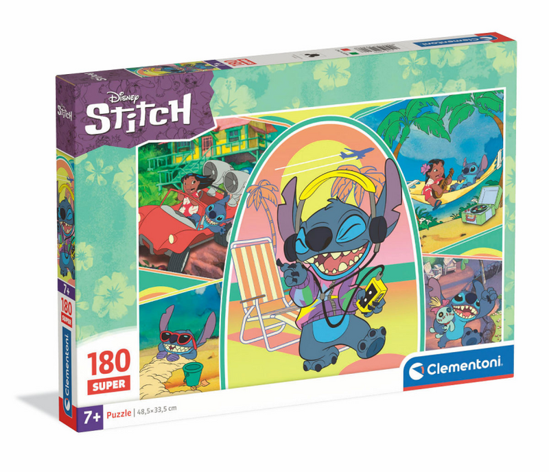 Clementoni legpuzzel super stitch, 180st.