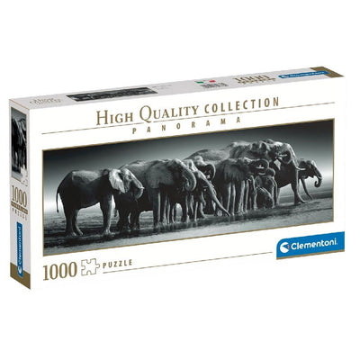 Clementoni Legpuzzel Panorama Herd of Giants, 1000st.