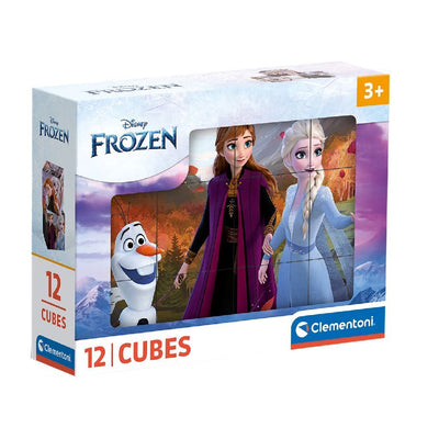 Clementoni Blokpuzzel Frozen, 12st.