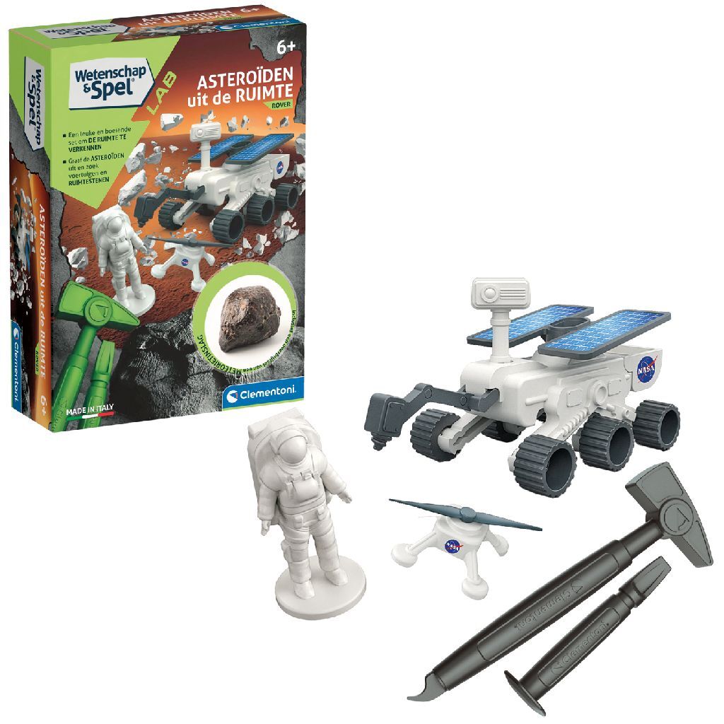 Clementoni wetenschap en spel nasa asteroïden kit