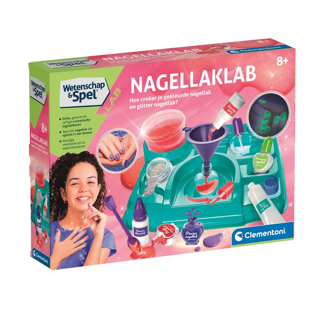Clementoni wetenschap en spel nagellaklab