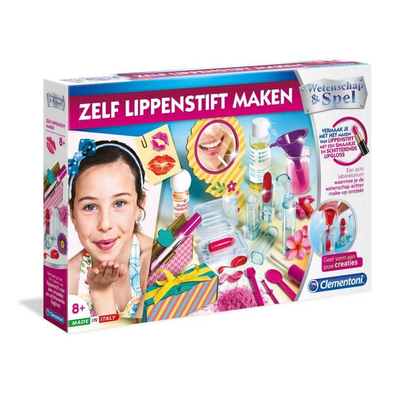 Clementoni wetenschap lippenstift maken