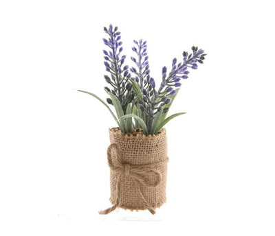 Decoris kunstplant lavendel h12cm