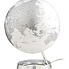 Atmosphere nr-0331f7ns-gb globe bright chrome 30cm diameter kunststof voet engelstalig