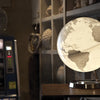 Atmosphere nr-0331f7ns-gb globe bright chrome 30cm diameter kunststof voet engelstalig