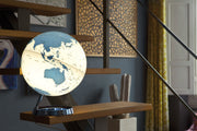 Atmosphere Atmosphere NR-0331F7N5-GB Globe Bright HOT Blue 30cm Diameter Kunststof Voet Met Verlichting - afbeelding 2