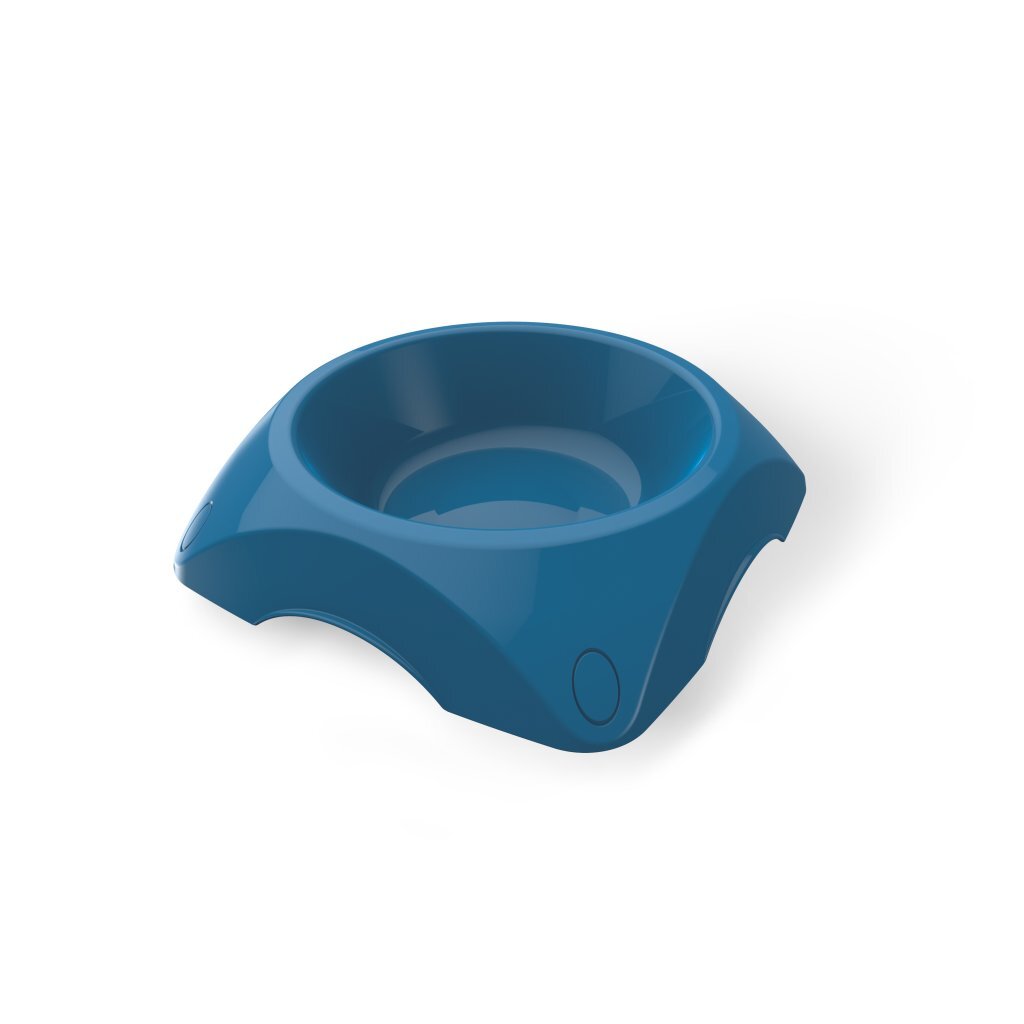 Bama pet voederbak 0.6l 19x4.7 cm assorti
