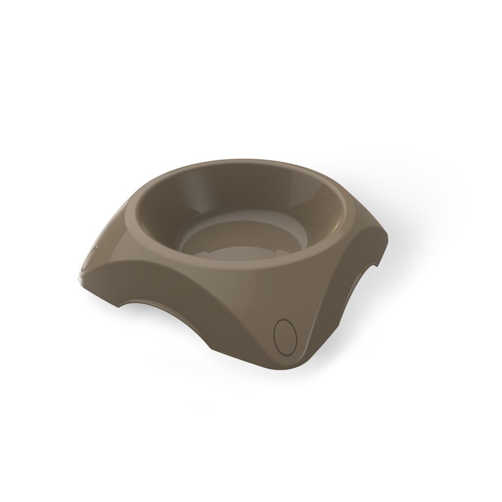 Bama pet voederbak 0.8l 21.9x5.3 cm assorti