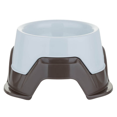 Bama pet voederbak stapelbaar 19x10-13 cm assorti