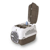 Bama pet transportbox 52x33x34 cm taupe wit