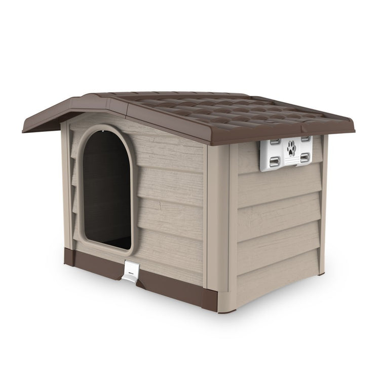 Bama pet cuccia hondenhok 89x75x62 cm beige taupe