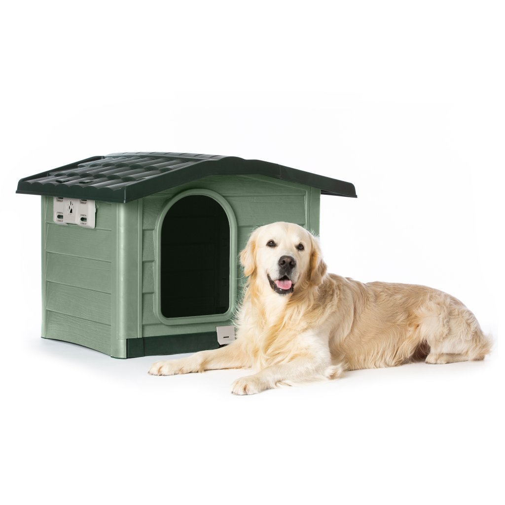 Bama pet cuccia hondenhok 110x94x77 cm groen