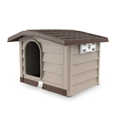 Bama pet cuccia hondenhok 110x94x77 cm beige taupe