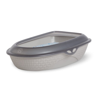 Bama pet sabbia kattenbak 59.5x40.3x17.9 cm grijs