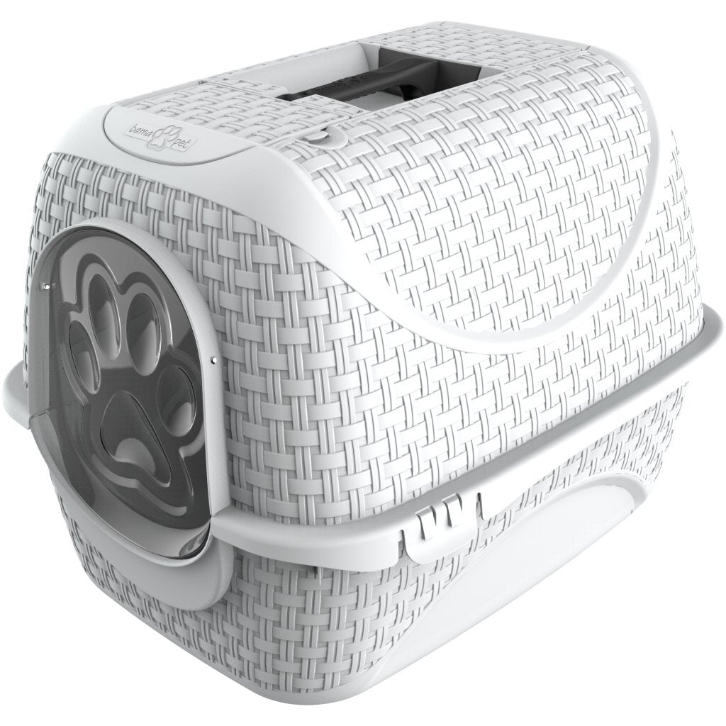 Bama pet kattenbak 41.8x50.5x39.6 cm wit