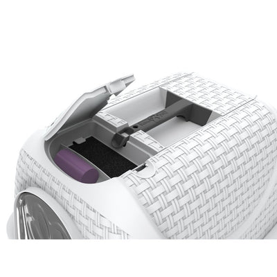 Bama pet kattenbak 41.8x50.5x39.6 cm wit