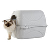 Bama pet kattenbak 41.8x50.5x39.6 cm wit