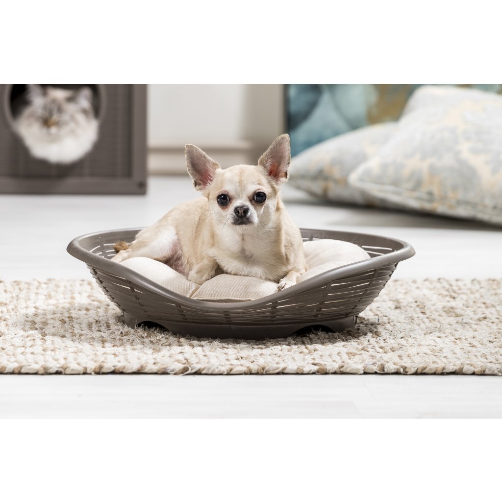 Bama pet pasha mand 48x46x11 cm taupe