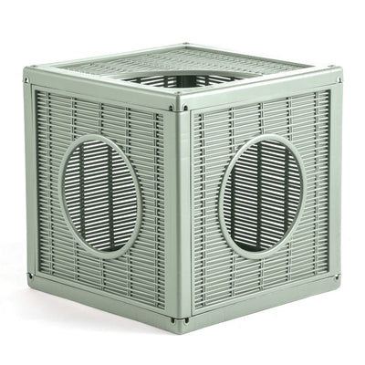 Bama pet qublo katten kubus 35x35x35 cm sagegroen