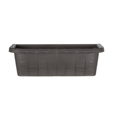 Bama fioriera bloem-balkonbak 60x20x18.5 cm antraciet