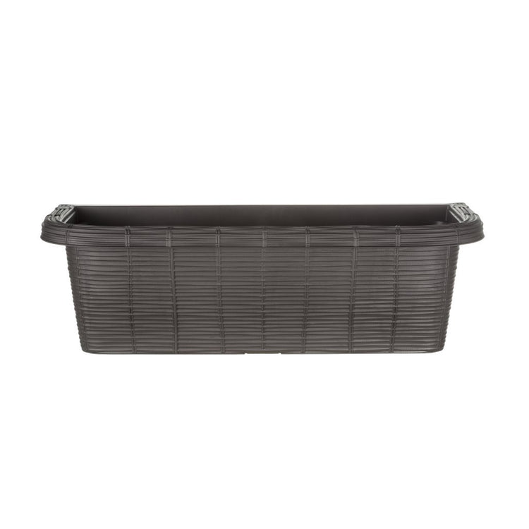 Bama fioriera bloem-balkonbak 60x20x18.5 cm antraciet