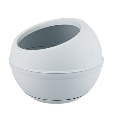 Bama sfera bloempot 23l 40.5x32 cm wit