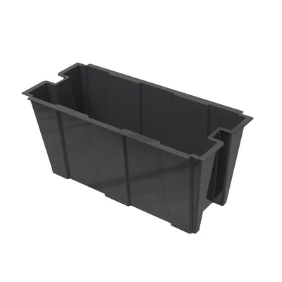 Bama fioriera binnen plantenbak 63l 79x35x37 cm zwart