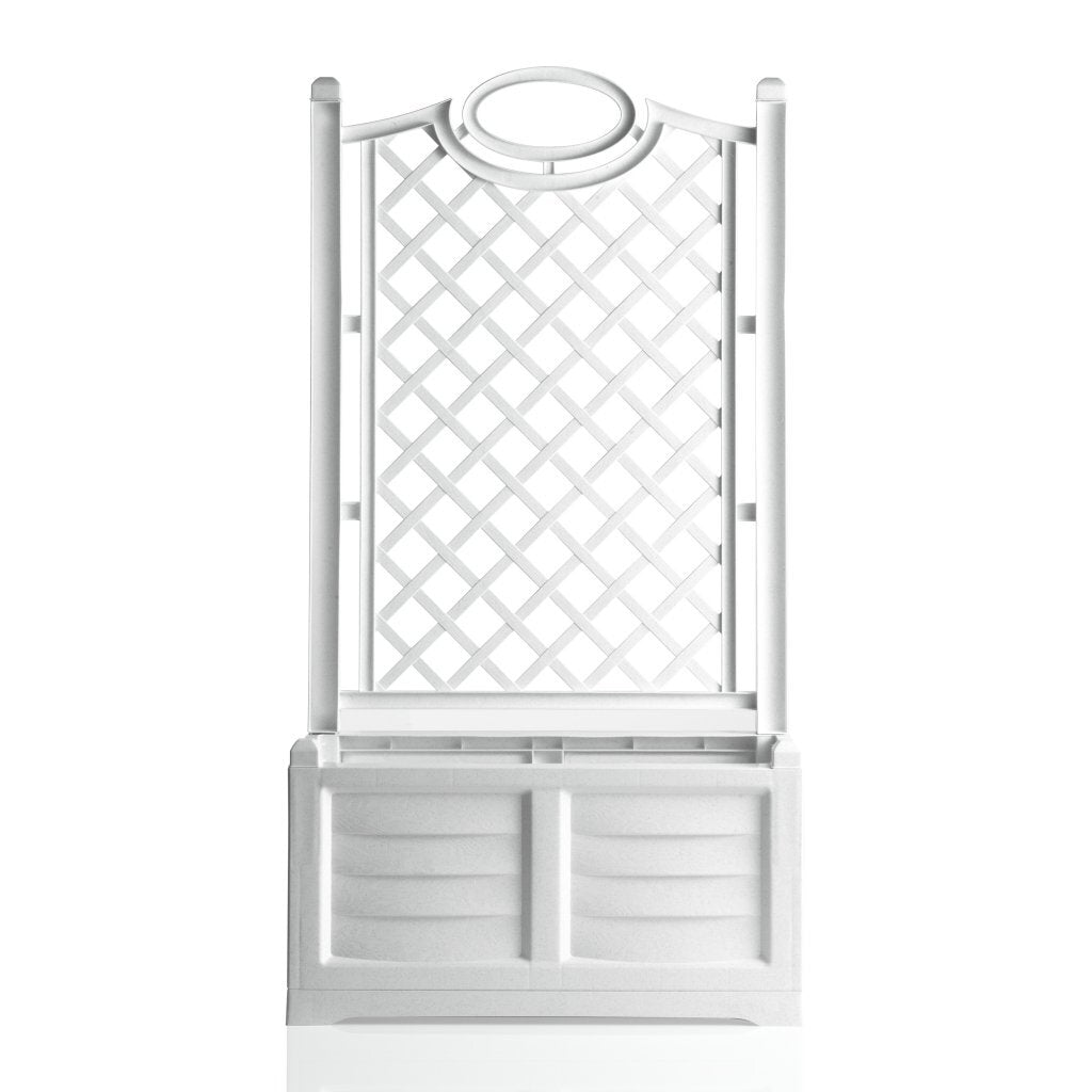 Bama fioriera separe bloemenbak 80x42.5x150 cm wit