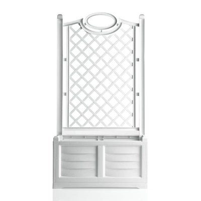 Bama fioriera separe bloemenbak 80x42.5x150 cm wit