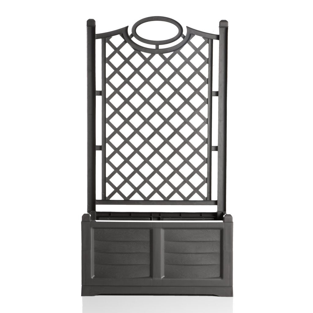 Bama fioriera separe bloemenbak 80x42.5x150 cm grijs