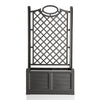 Bama fioriera separe bloemenbak 80x42.5x150 cm grijs