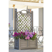Bama fioriera separe bloemenbak 80x42.5x150 cm grijs - afbeelding 4