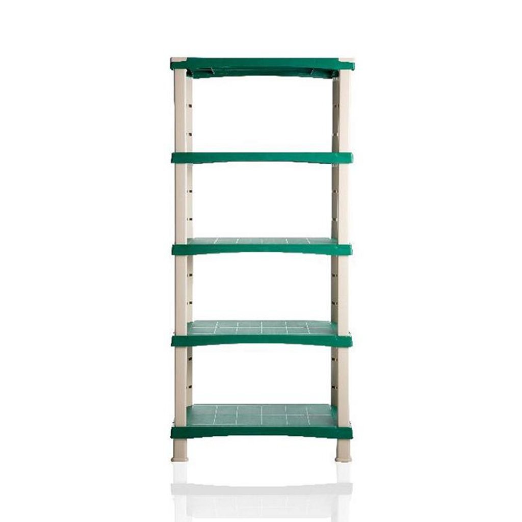 Bama futuro opbergsysteem 5 planken 80x40x174 cm groen