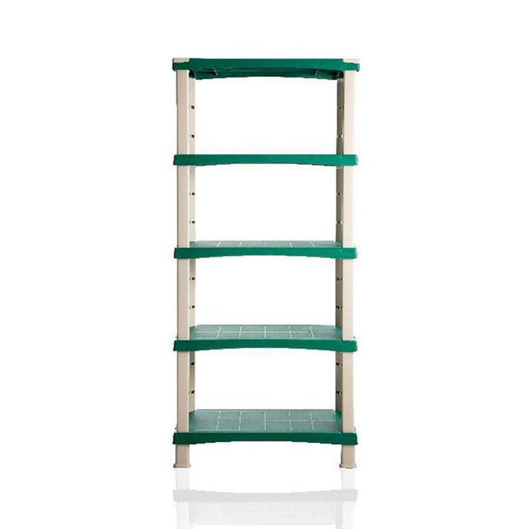 Bama futuro opbergsysteem 5 planken 80x40x174 cm groen