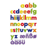 Quercetti kleine letters abc magneten, 48st. - afbeelding 1