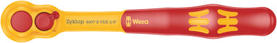 Wera zyklop ratel 8007 b vde 3 8 (rood geel)