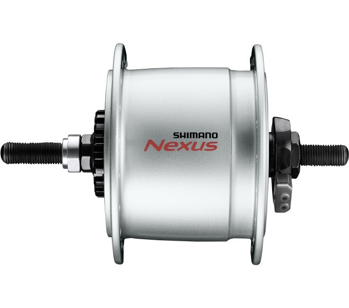 Shimano Naafdynamo Nexus DH-C6000-3R 3 Watt 36 gaats rollerbrakes zilver