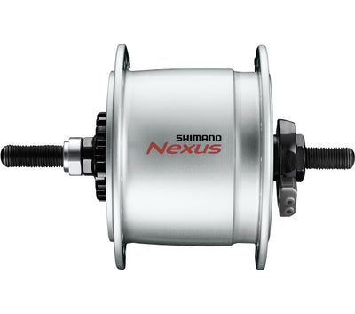 Shimano naafdynamo nexus dh-c6000-3r 3 watt 36 gaats - rollerbrakes - zilver
