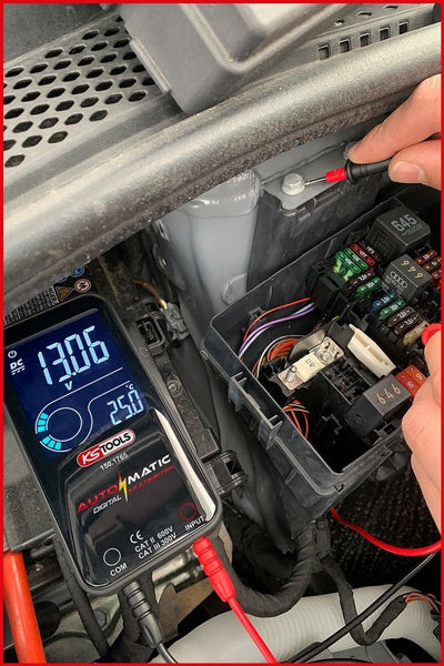 Ks tools digital multimeter incl. testing tips