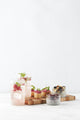 Point-virgule snijplank uit gerecycled teakhout 30x20x2cm 1 stuks