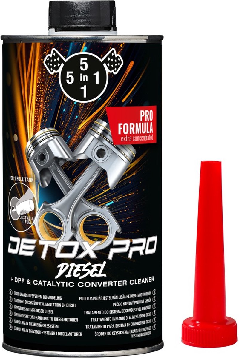 5in1 diesel detox pro - 1000ml - dieselreiniger