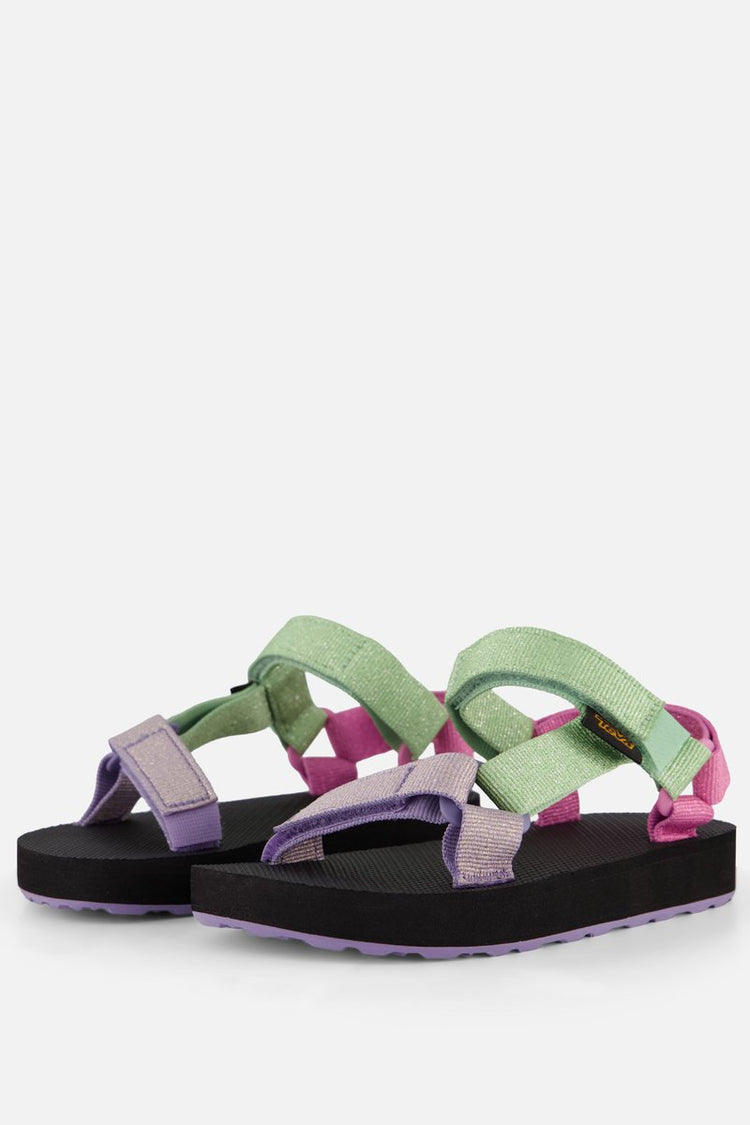 Teva c original universal unisex sandalen - metallic quiet groen multi