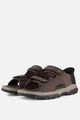 Skechers tresmen - reece heren sandalen - bruin