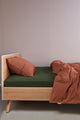 Beddinghouse - jersey - hoeslaken - 90x220 cm - donkergroen