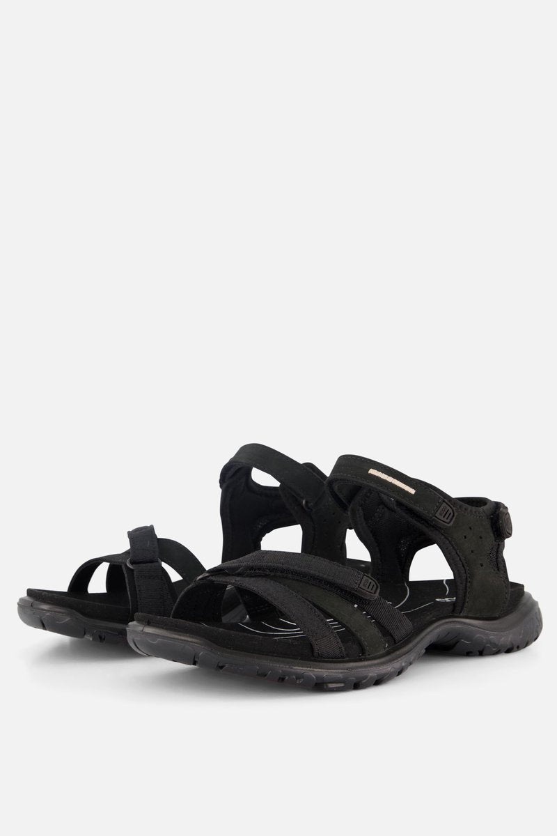 Ecco offroad roam sandalen zwart synthetisch - dames