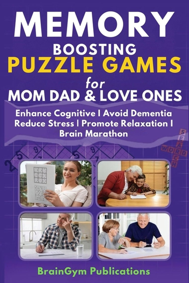 Memory boosting puzzle games for adults seniors